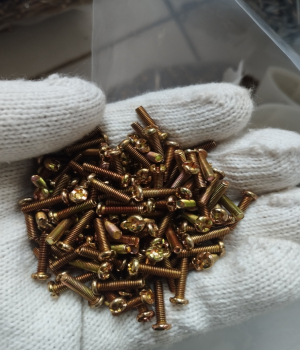 Vít ren máy 3 x 12 _ 3 x 12PM mũ 5.2 mạ 7 màu